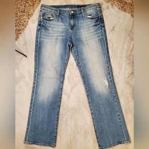 Women's Distressed Jeans